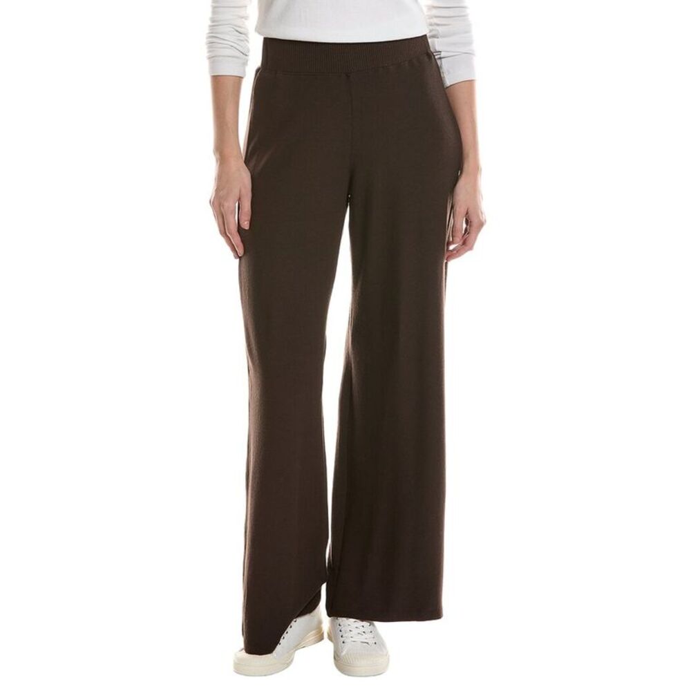 Michael Stars Womens Jones Wide Leg Pant, Brown
